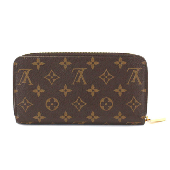 LOUIS VUITTON Monogram Zippy Wallet Round Zipper Long Brown M42616 - Picture 2 of 10